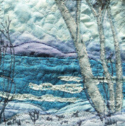 Anne Smith - Birch, Thread Painting