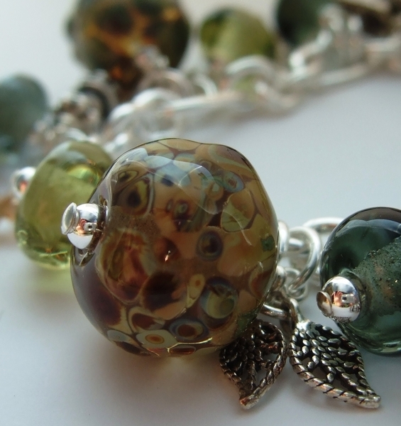 Beth Grant - Echo Glass Bead Bracelet