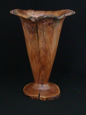 Completed Walnut Vase